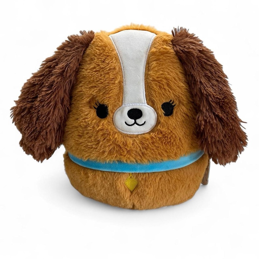 Rare Squishmallows x Disney Fuzz-A-Mallows Lady & the Tramp Cocker Spaniel 8”